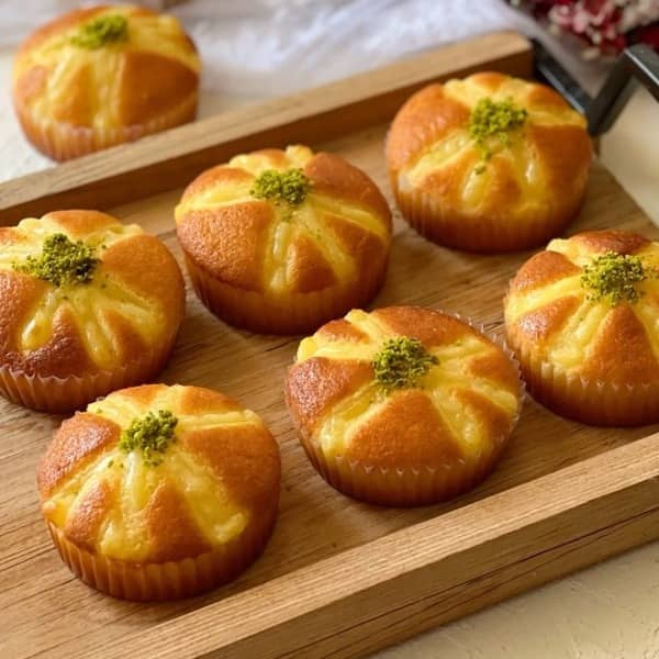 طرز تهیه کاپ کیک کرمدار