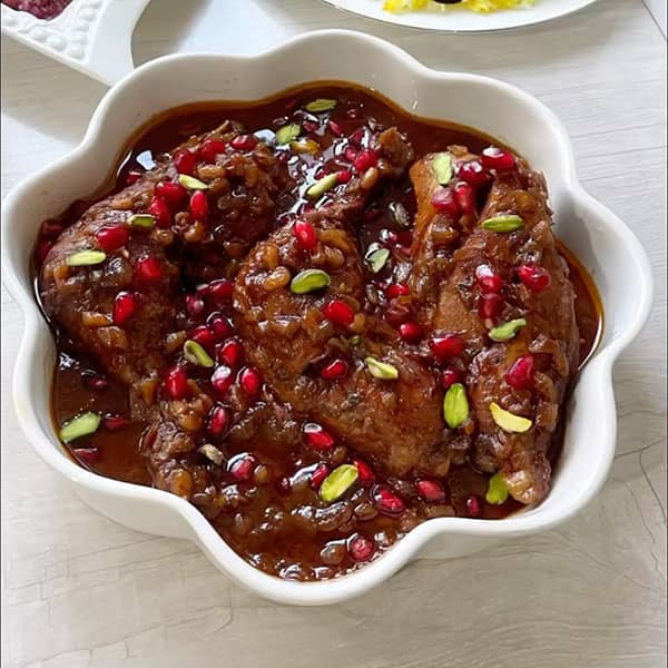 طرز تهیه مرغ ناردونی
