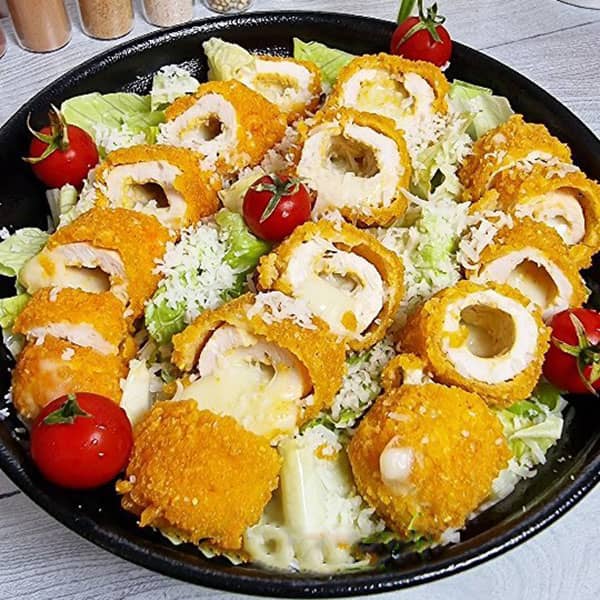 طرز تهیه سالاد فیله سوخاری