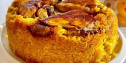 طرز تهیه مقلوبه مرغ فوق العاده خوشمزه و مجلسی به روش سنتی