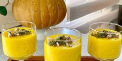 طرز تهیه پودینگ کدو حلوایی خوشمزه و مخصوص به روش مجلسی