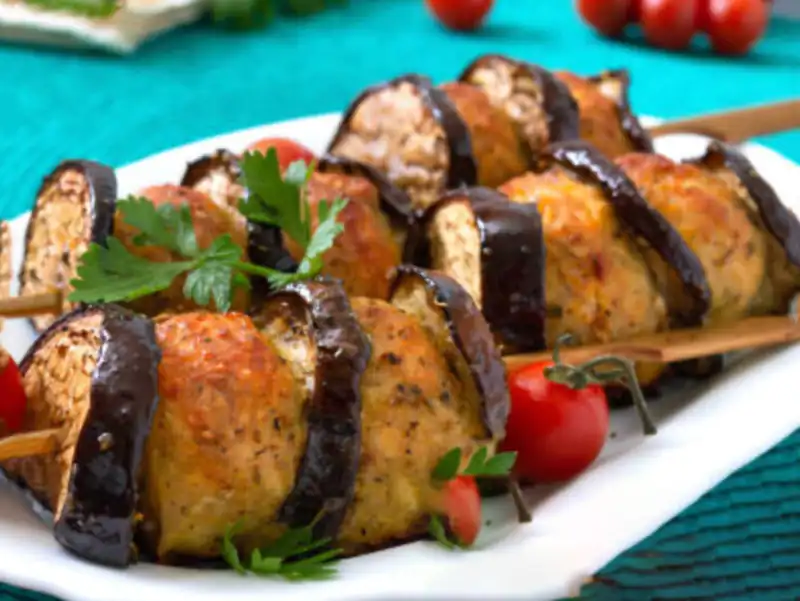طرز تهیه کباب مخلوط مرواریدی