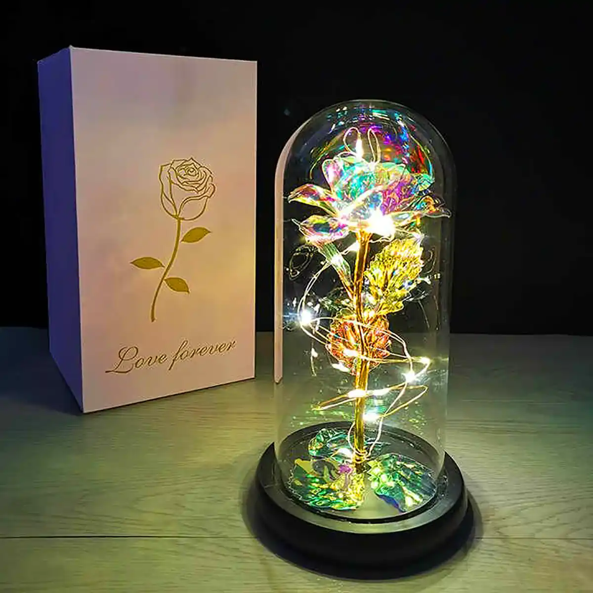 چراغ ال‌ای‌دی رز برگ