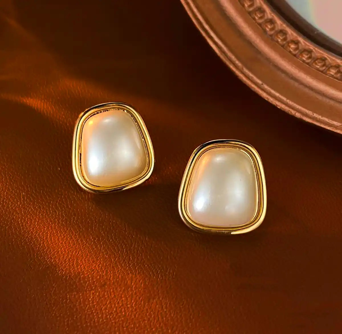 گوشواره گوی مرواریدی