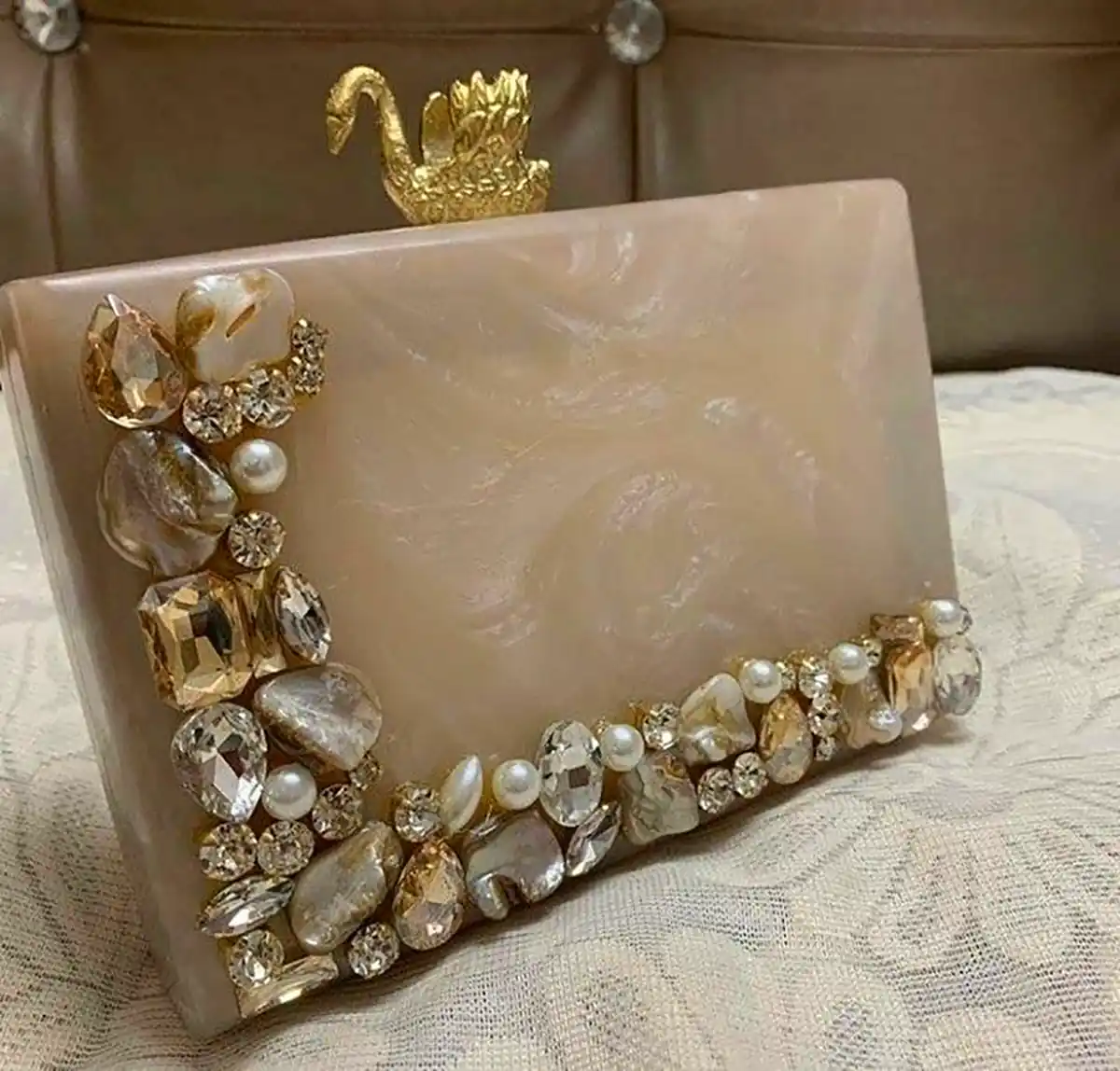 کیف مجلسی جواهردوزی 