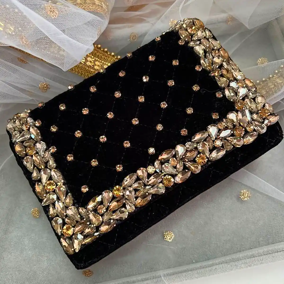 کیف مجلسی جواهردوزی 