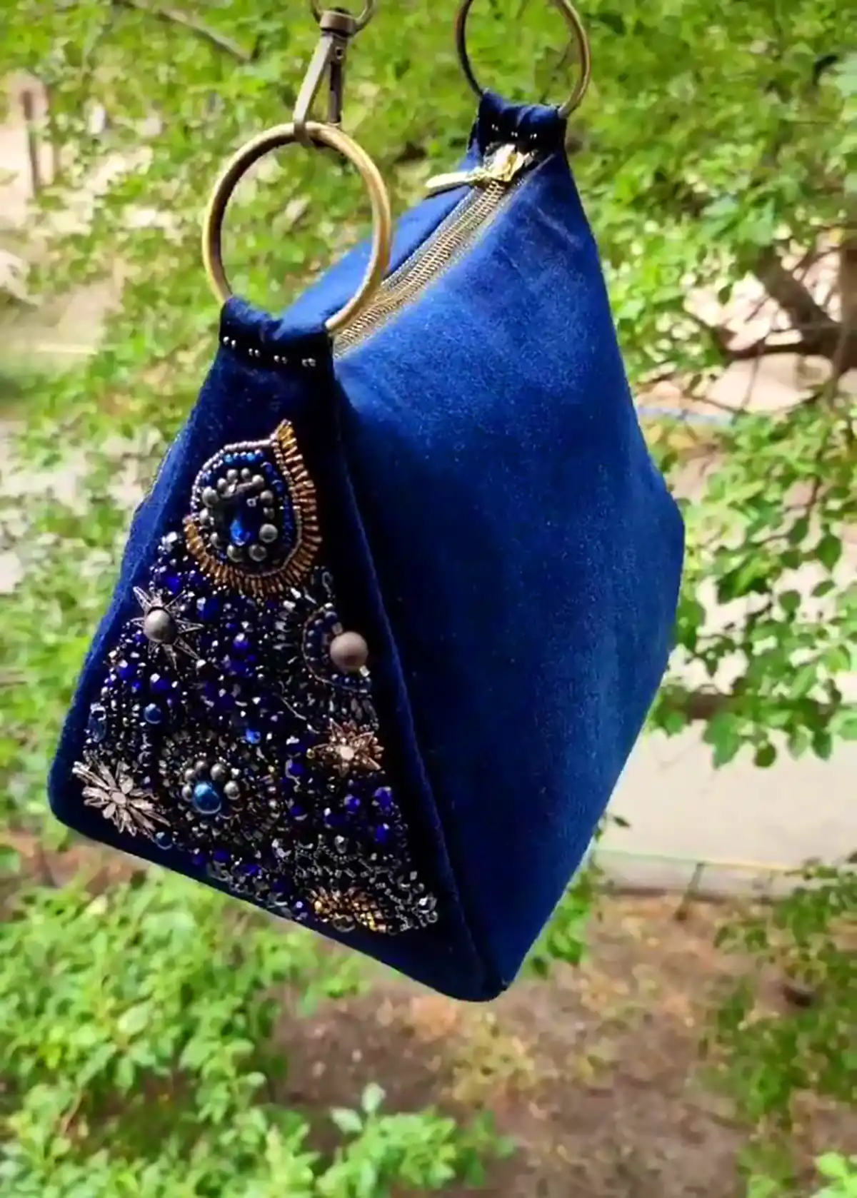 کیف مجلسی جواهردوزی 