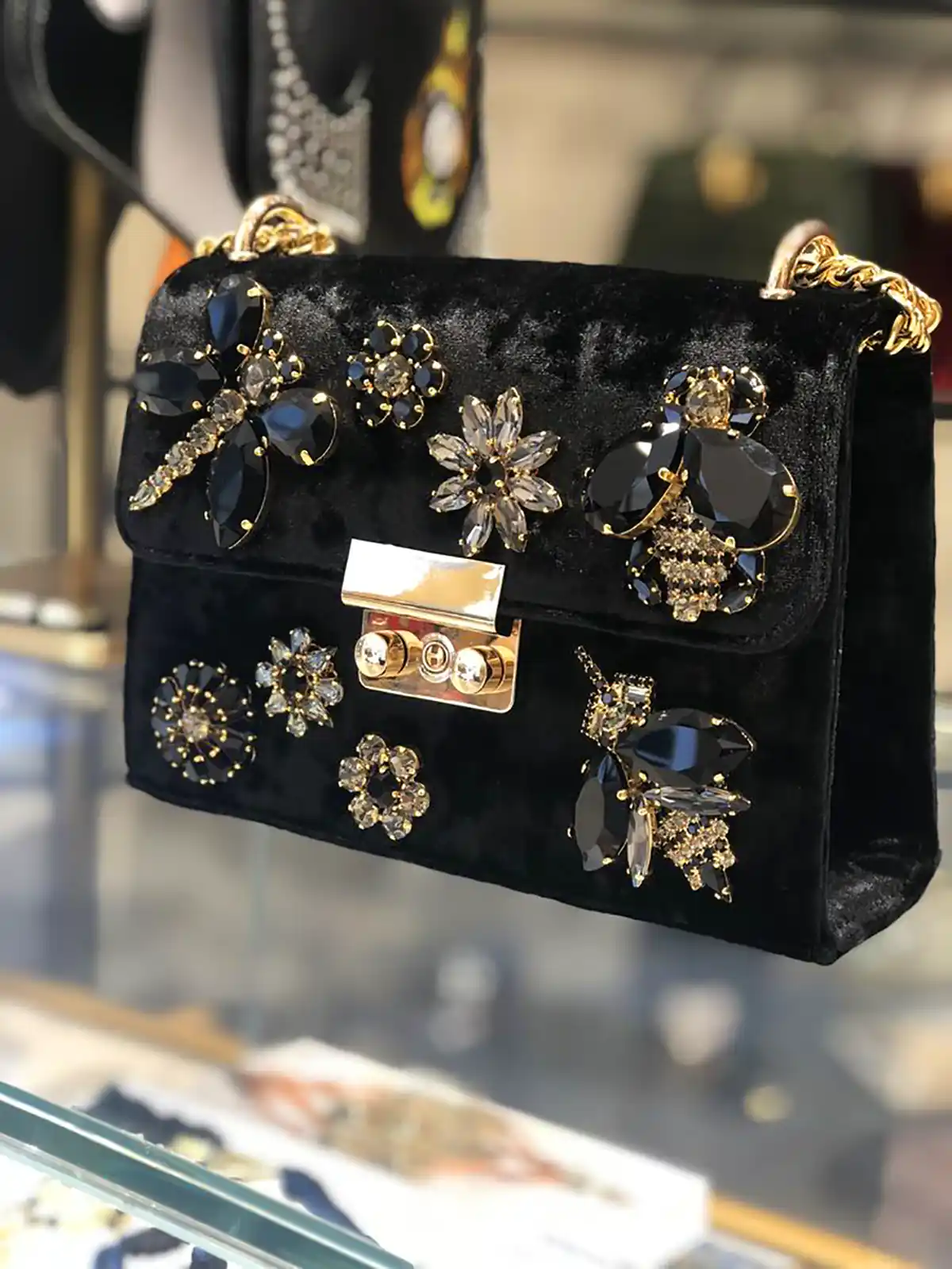 کیف مجلسی جواهردوزی 