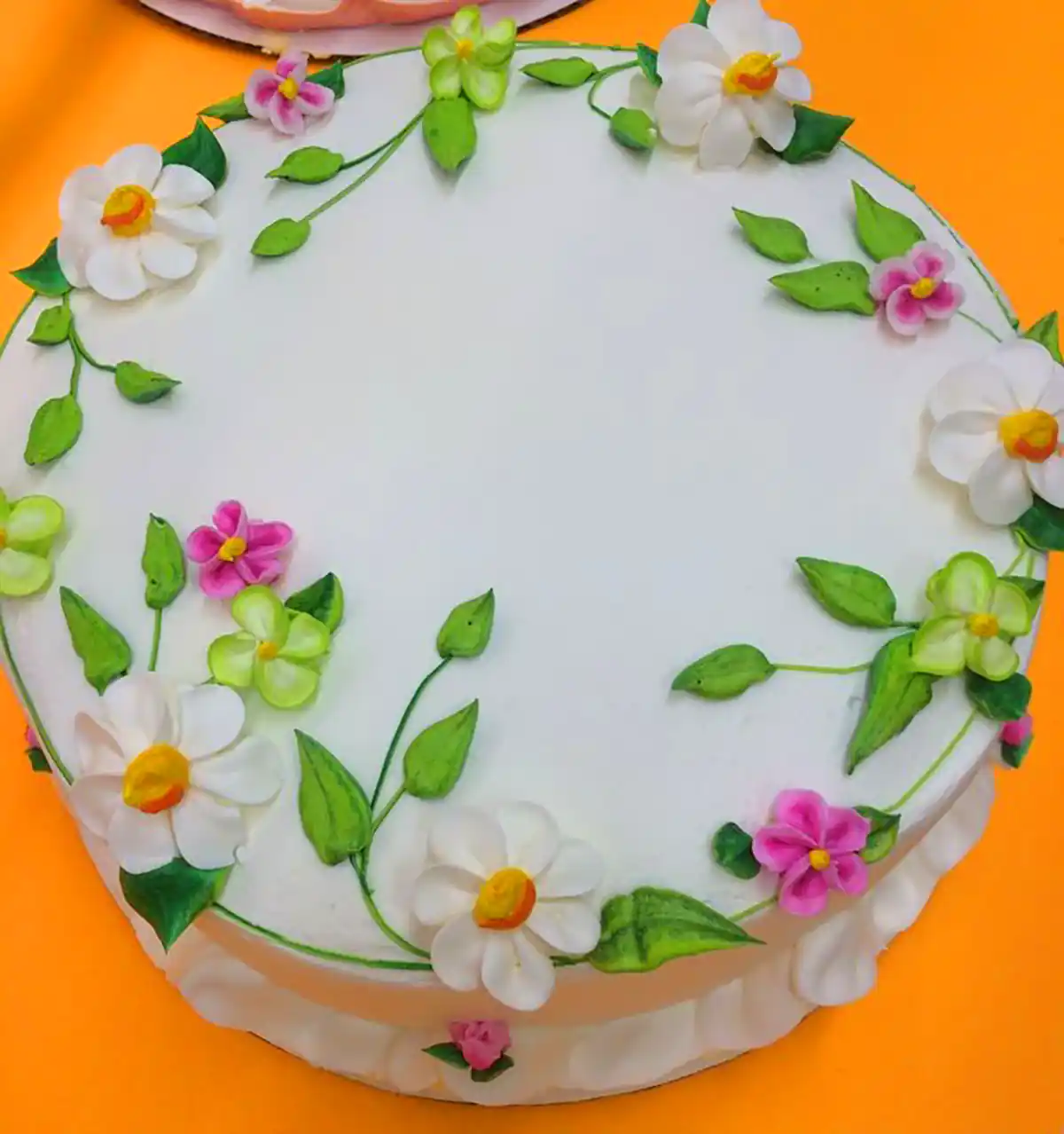 کیک تولد ساده خونگی