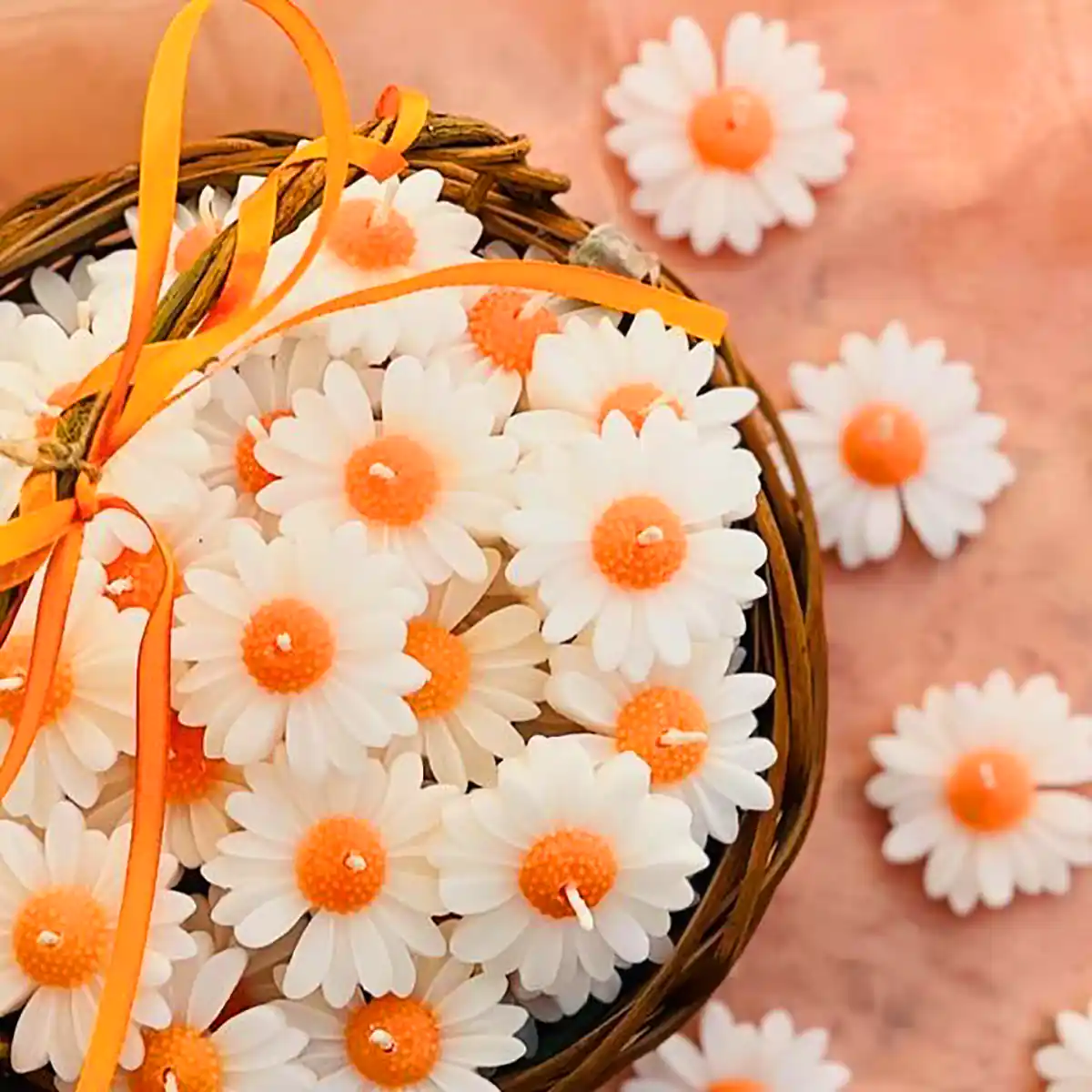 شمع گیاهی دست‌ساز 