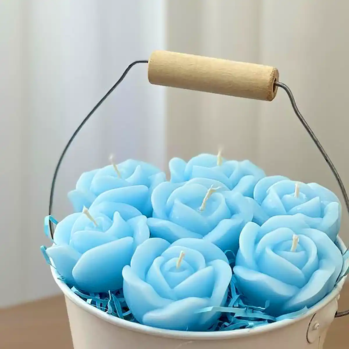 شمع گیاهی دست‌ساز 