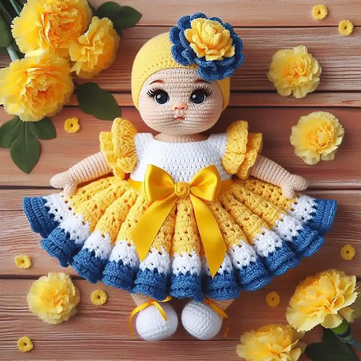 عروسک بافتنی فانتزی