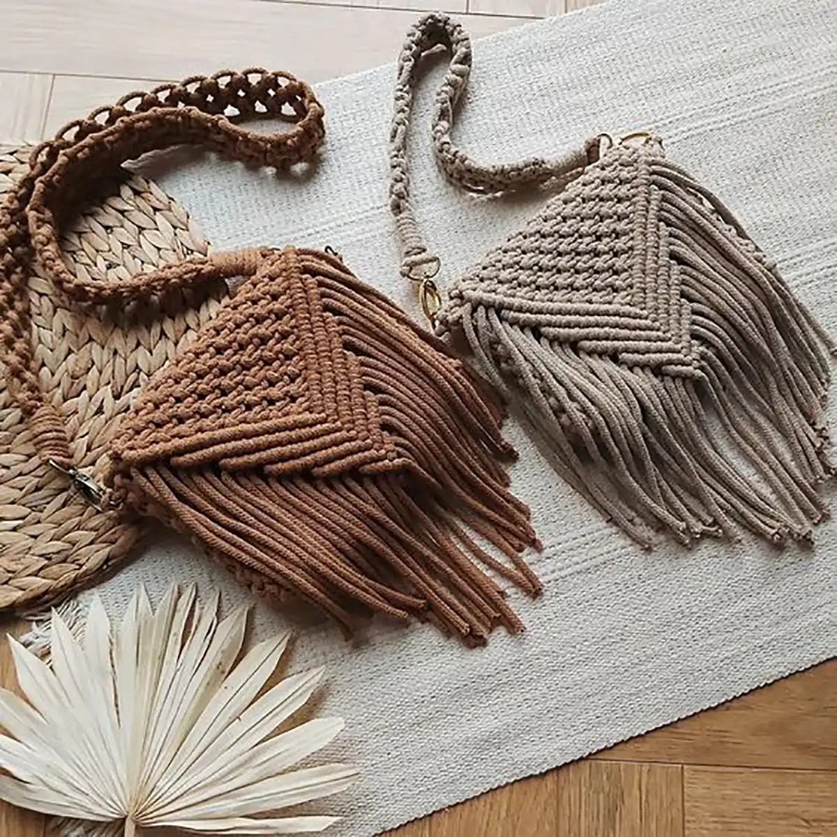 کیف مکرومه لاکچری