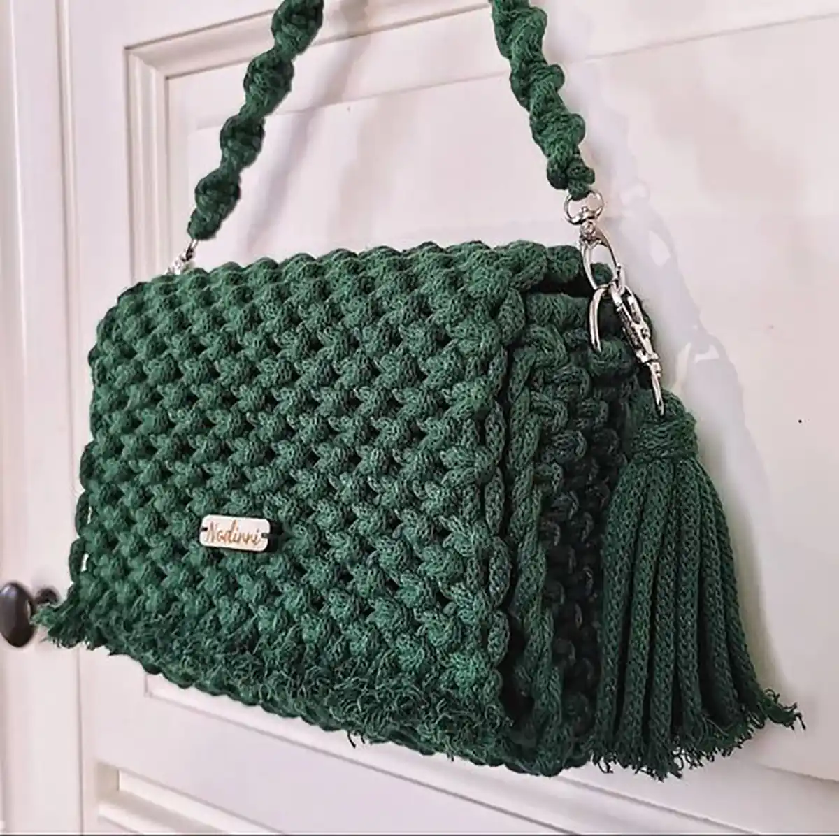 کیف مکرومه لاکچری