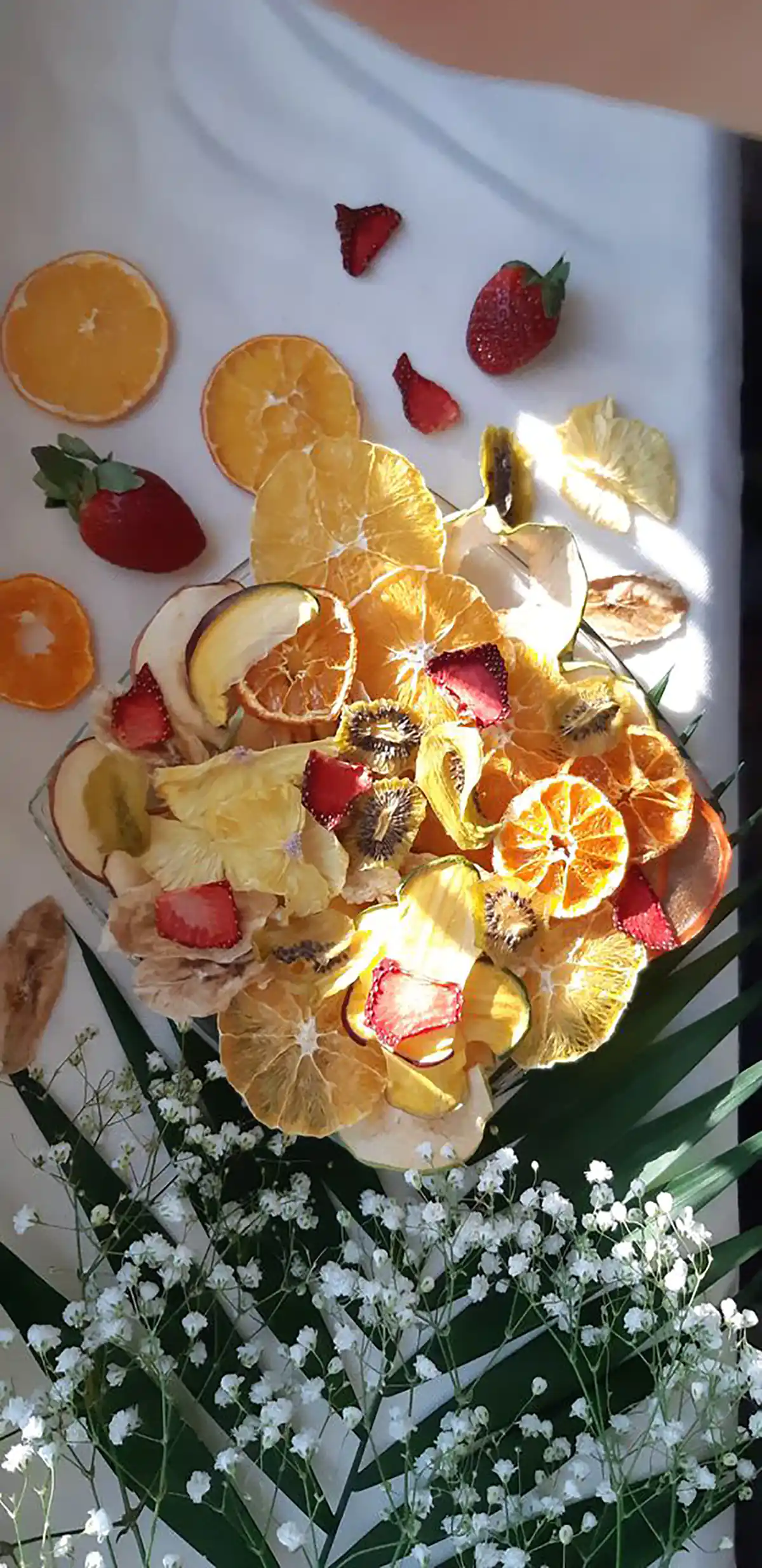 تزیین میوه خشک