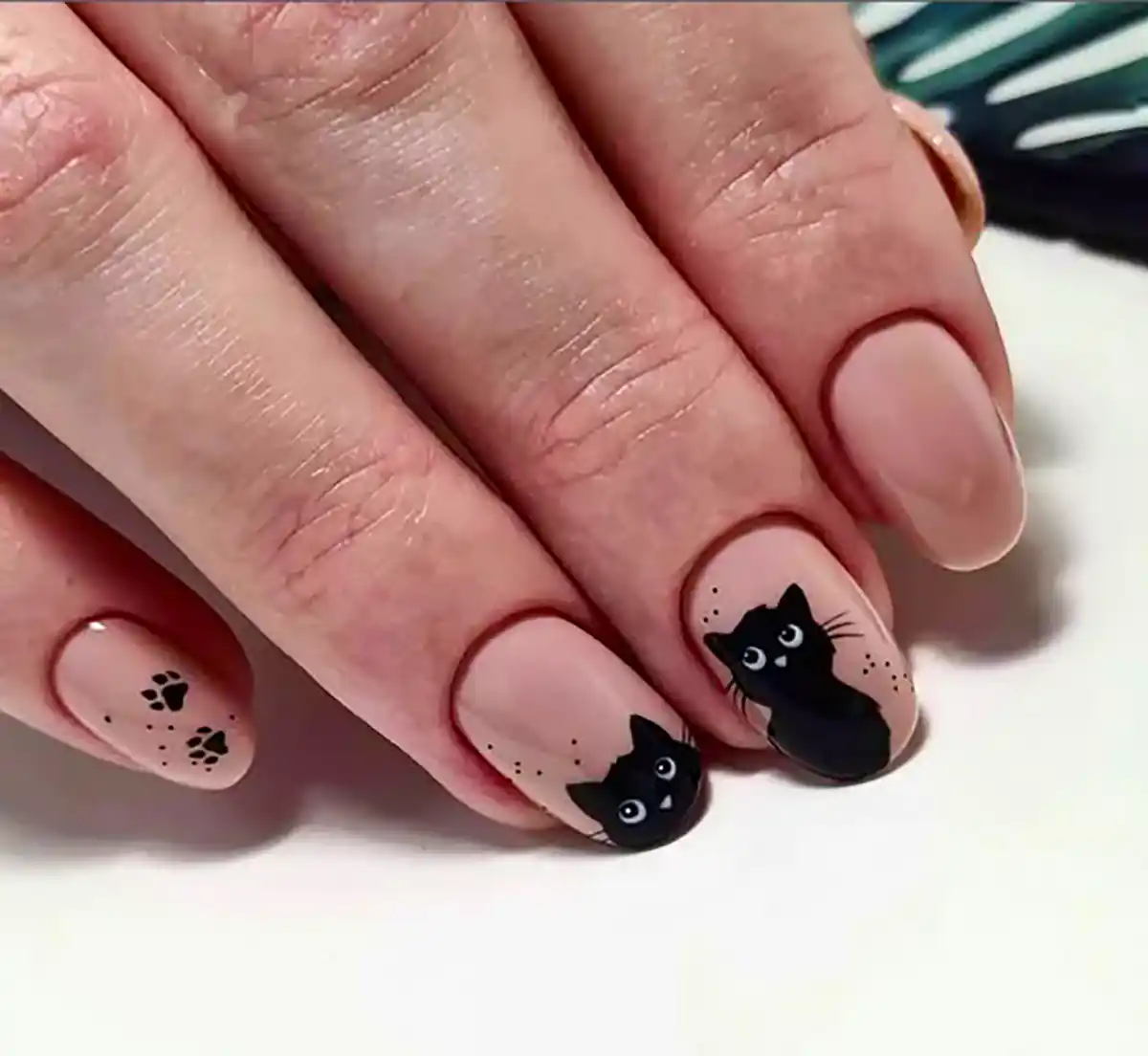 طراحی ناخن کیوت عروسکی