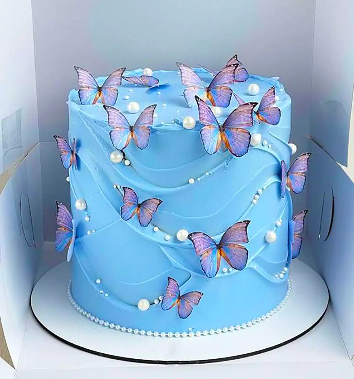 کیک تولد پروانه ای خاص