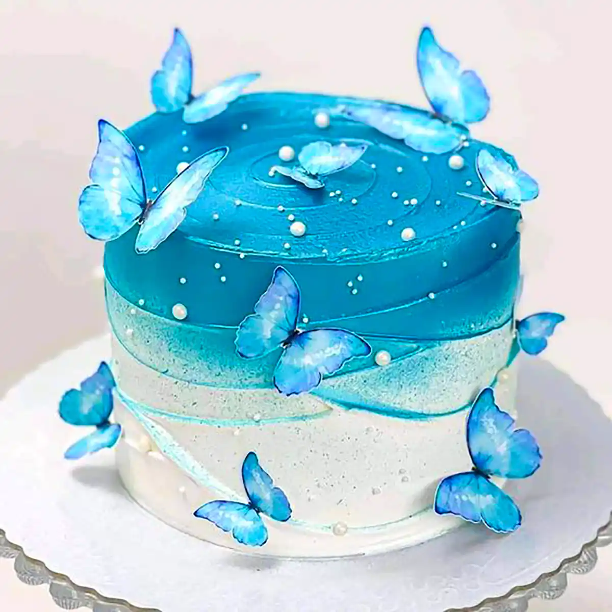 کیک تولد پروانه ای خاص