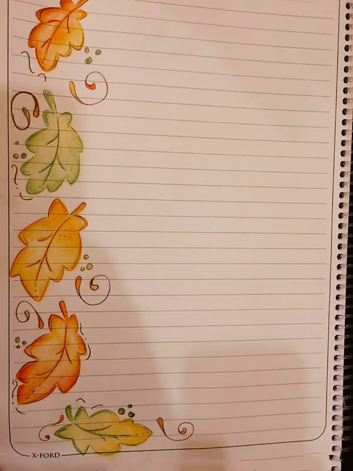 حاشیه دفتر مشق دبستانی ها