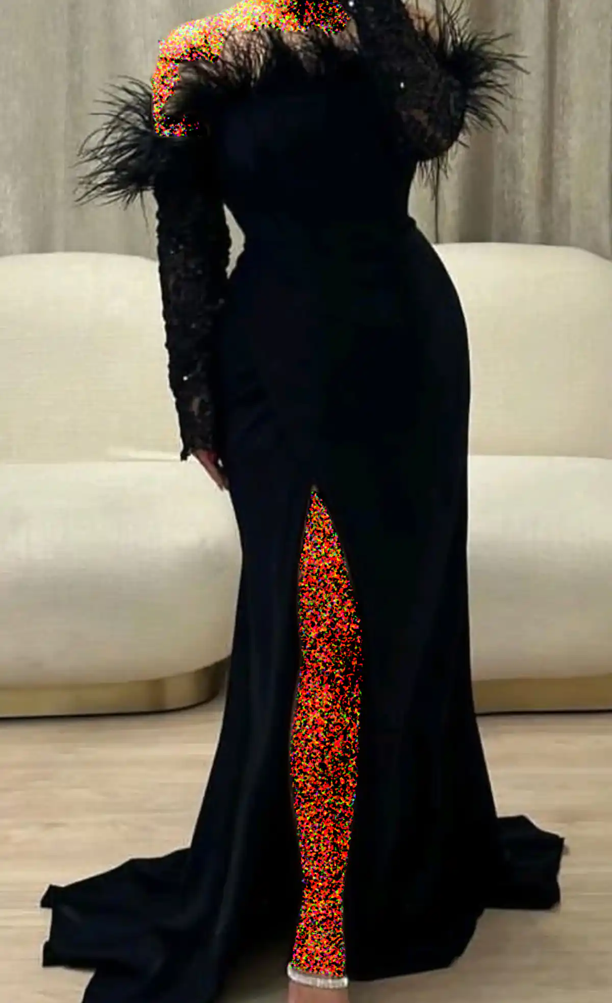 لباس مجلسی مشکی زنانه