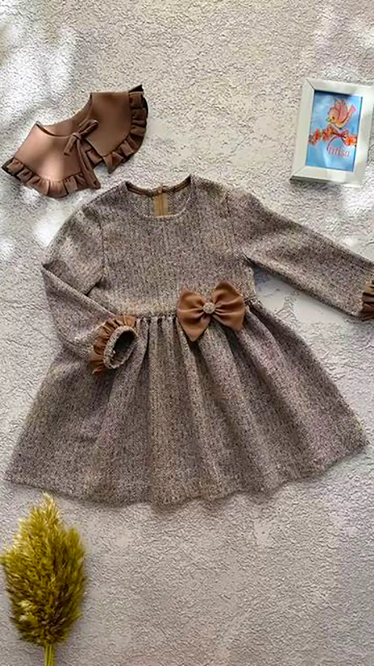 پیراهن پاییزه دخترانه بچگانه