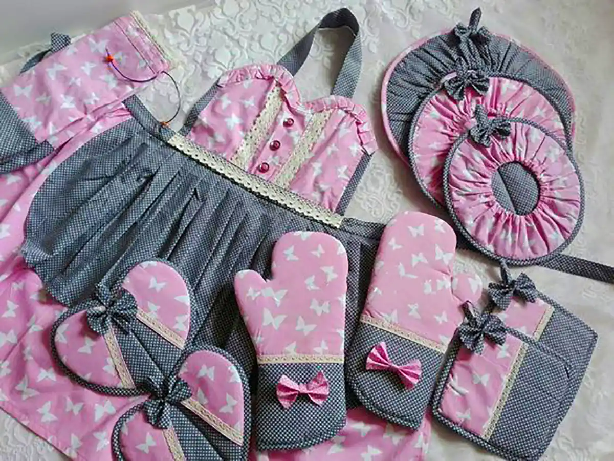 ست پارچه ای سرویس آشپزخانه شیک