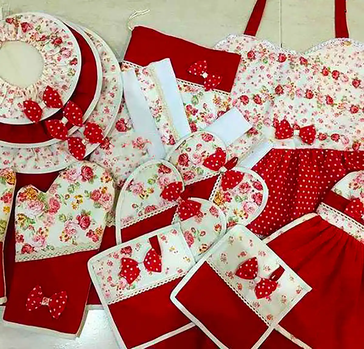ست پارچه ای سرویس آشپزخانه شیک