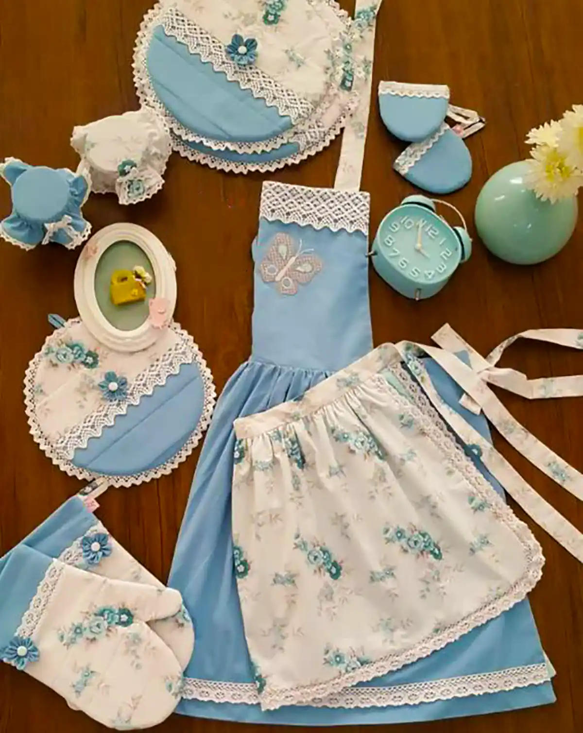 ست پارچه ای سرویس آشپزخانه شیک