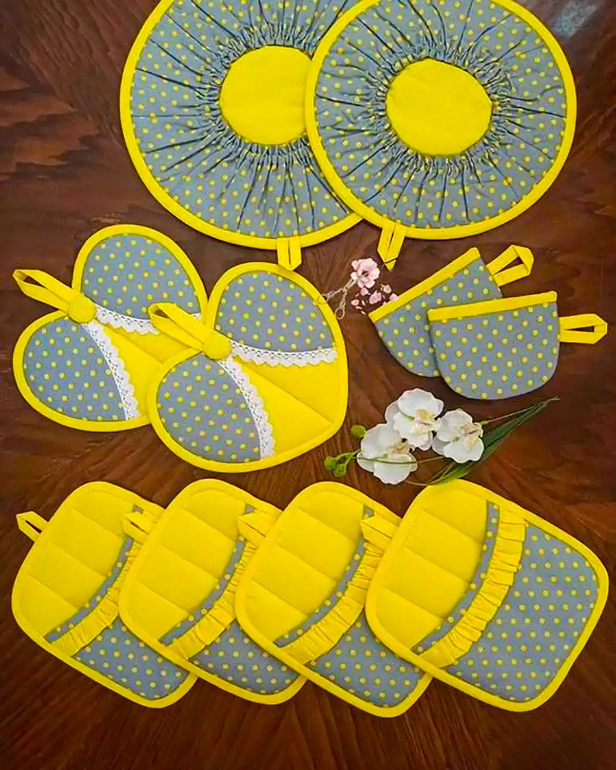 ست پارچه ای سرویس آشپزخانه شیک