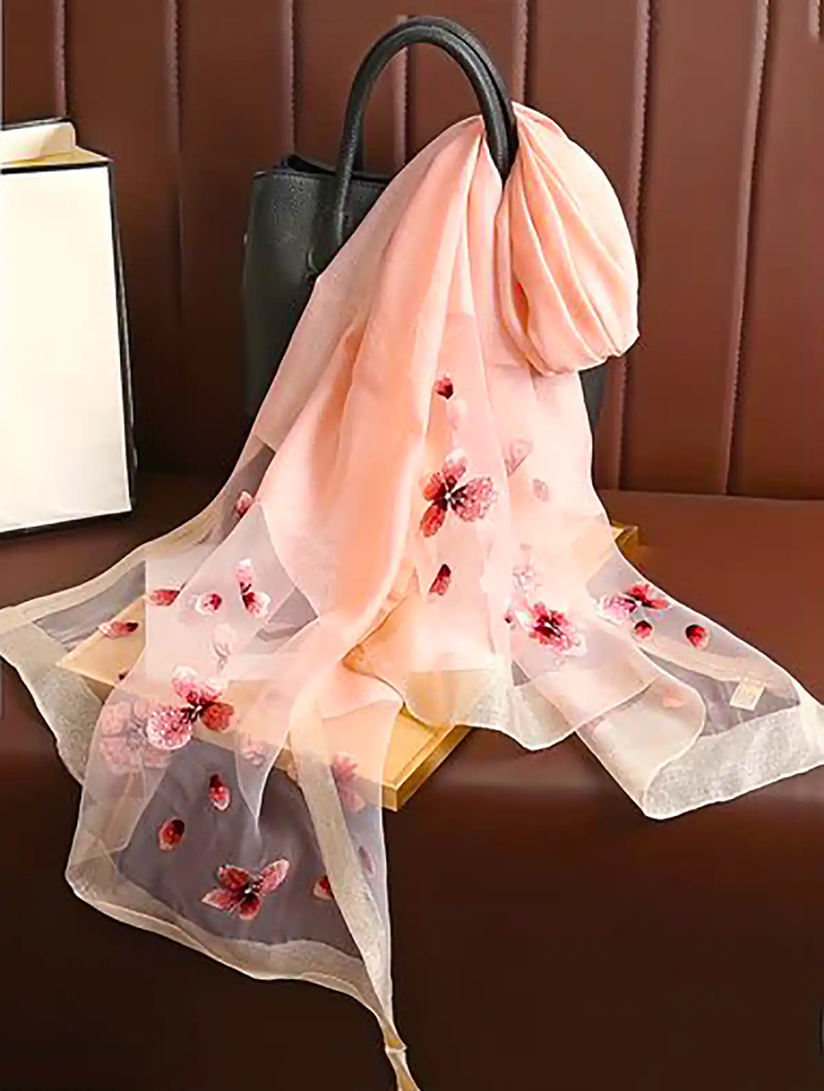 شال حریر زنانه شیک