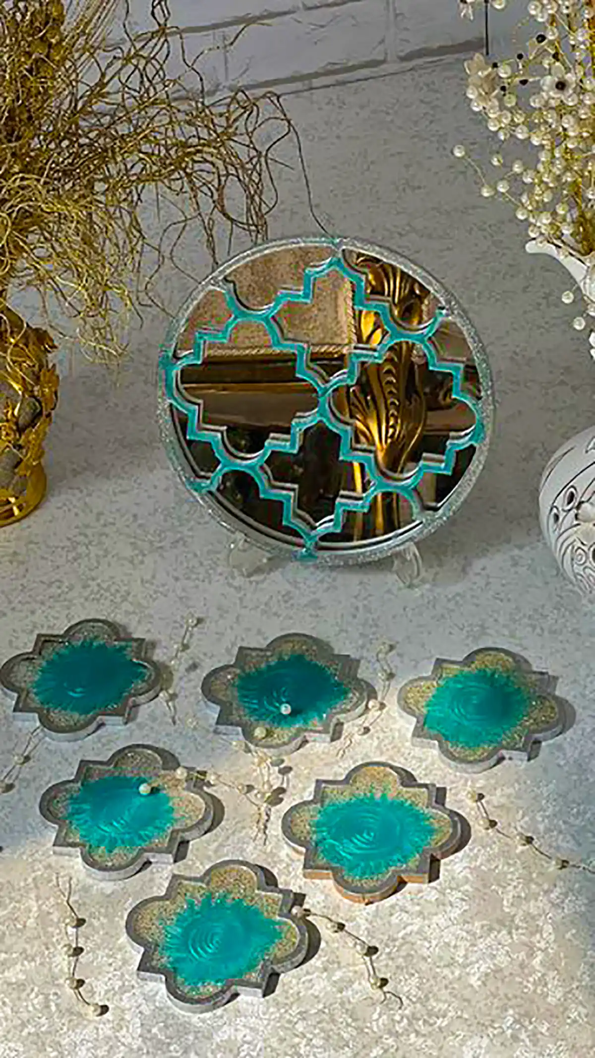 سفره هفت سین رزینی شیک