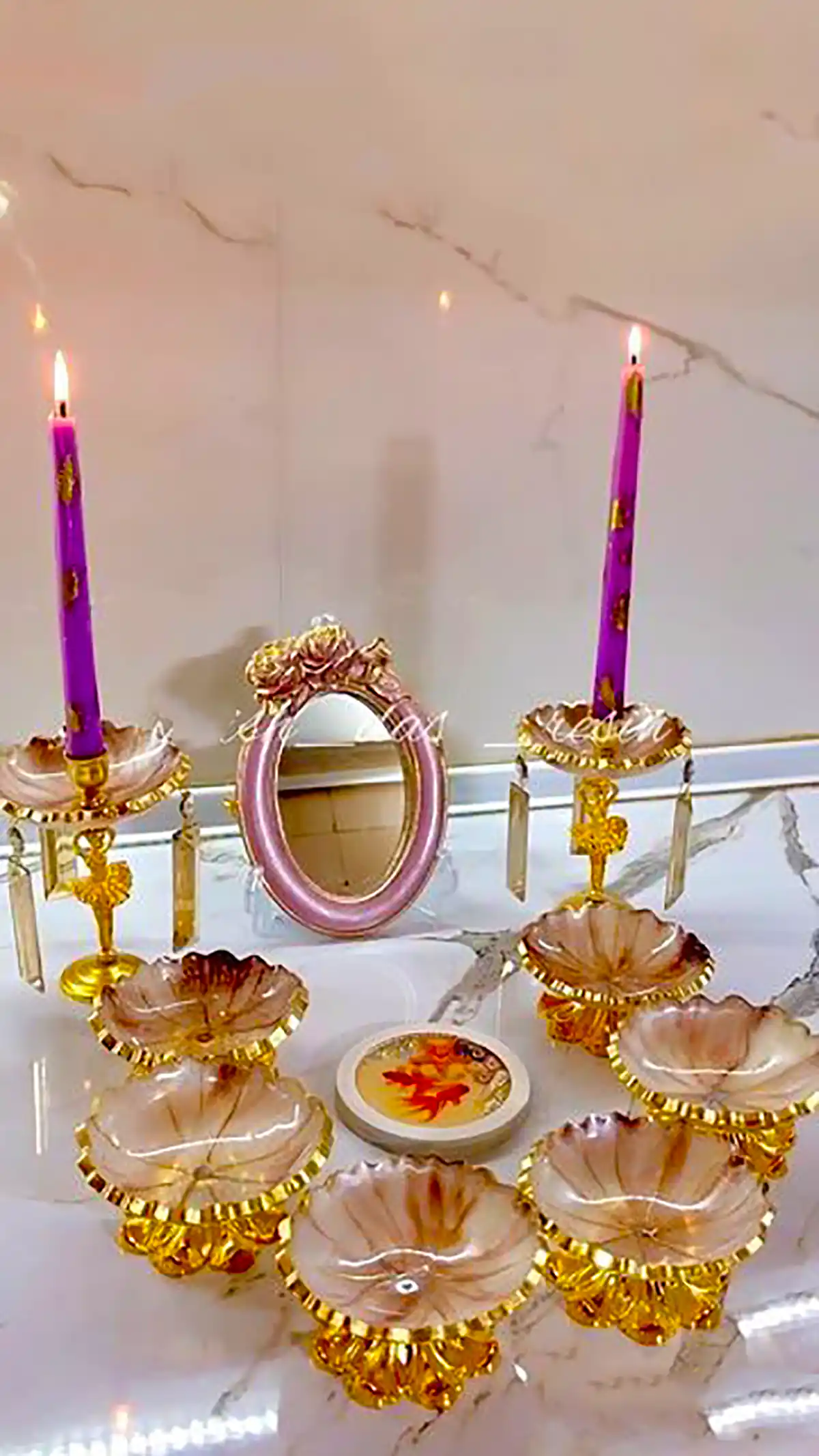 سفره هفت سین رزینی شیک