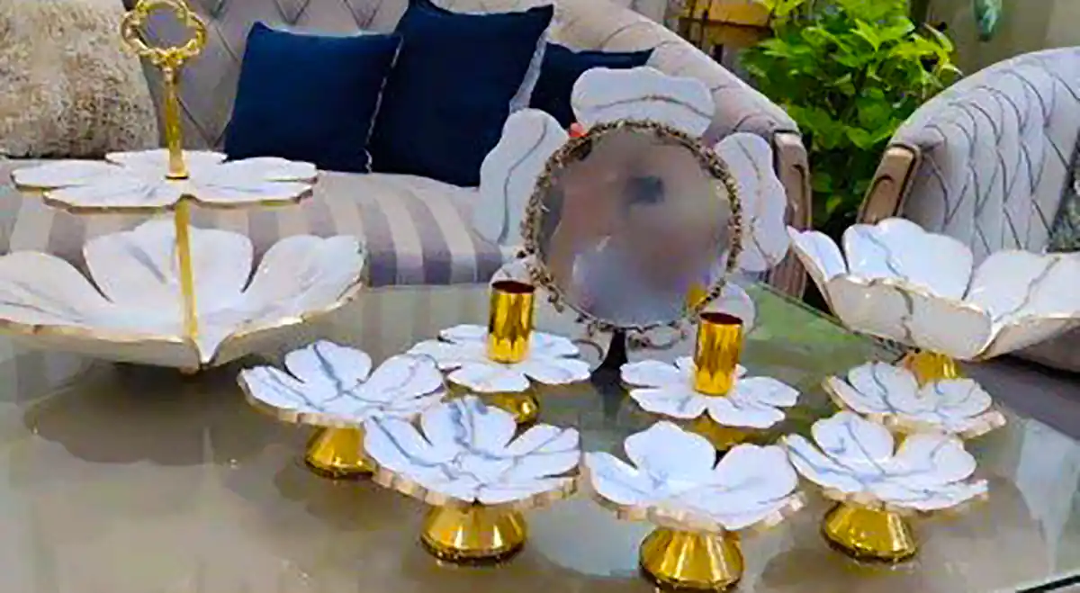 سفره هفت سین رزینی شیک