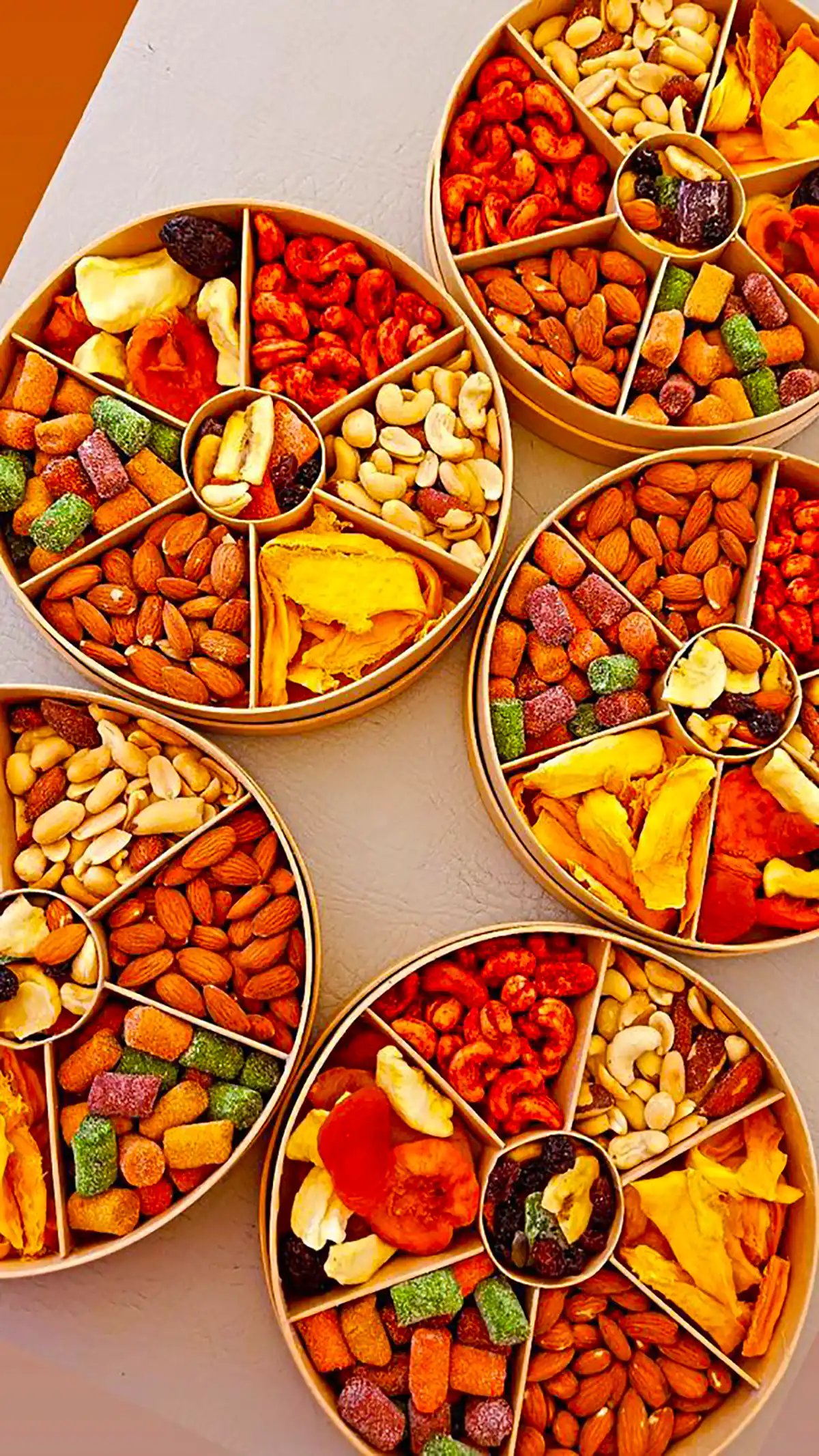 تزئین آجیل شیک
