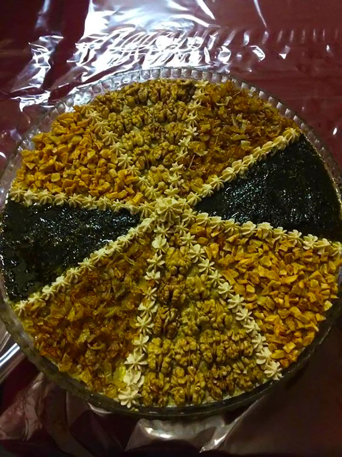 تزئین کشک و بادمجان مجلسی