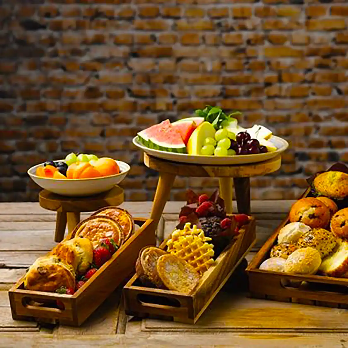 ظرف چوبی شیک