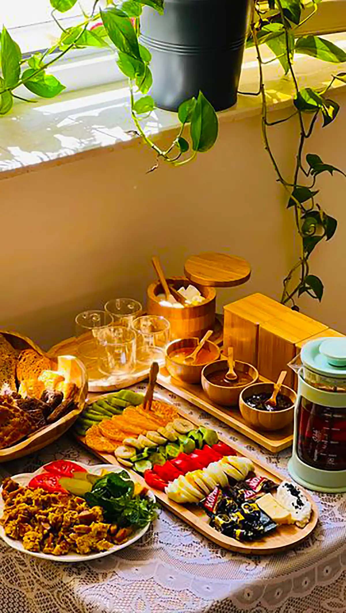 ظرف چوبی شیک