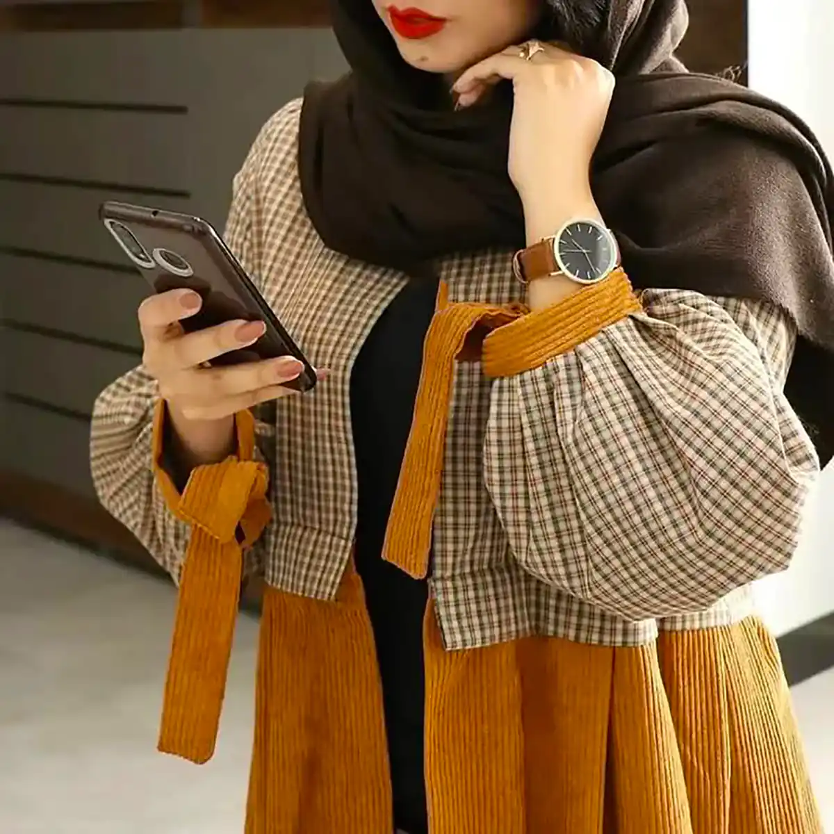 مانتو پاییزه شیک