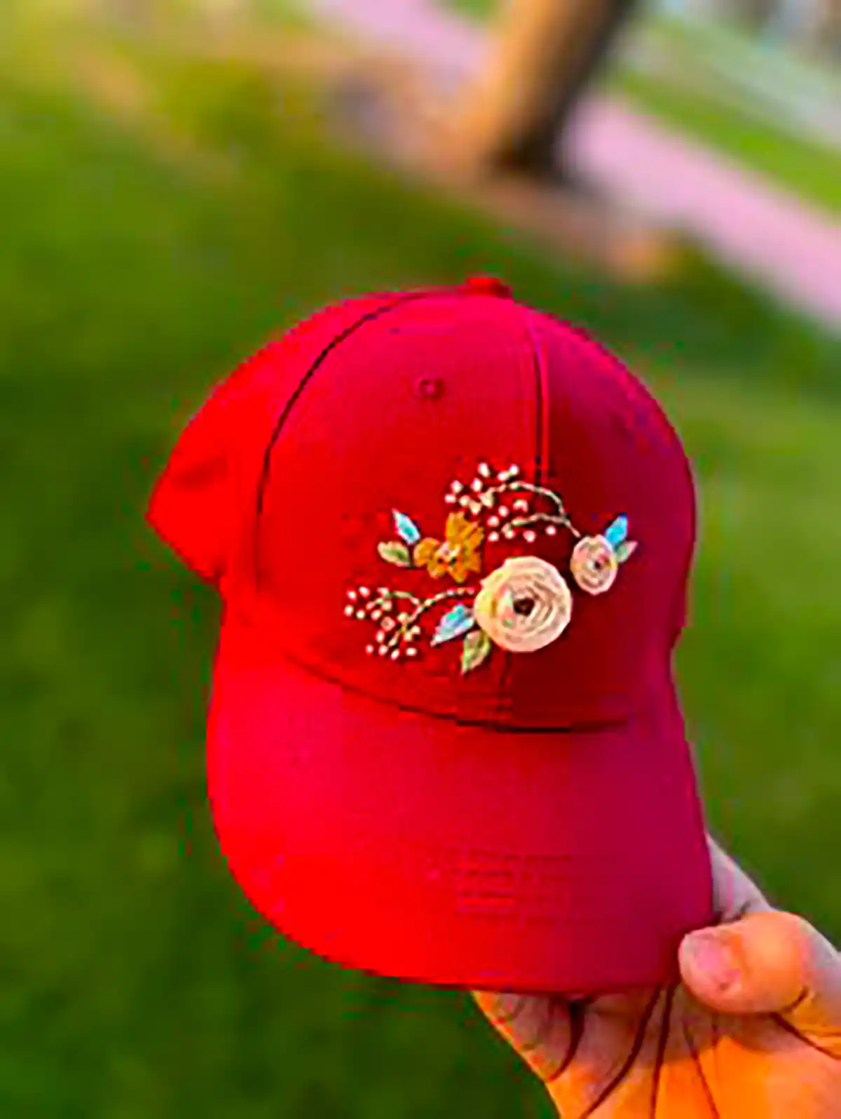 کلاه نقاب دار گلدوزی