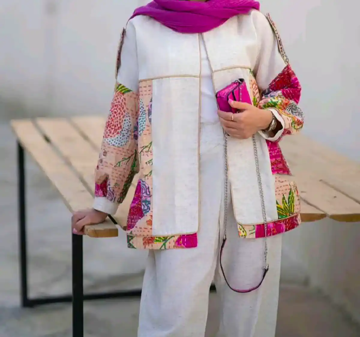 مانتوسنتی شیک کوتاه