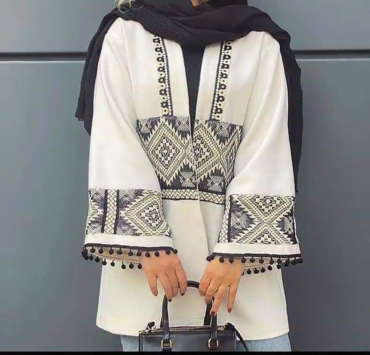مانتوسنتی شیک کوتاه