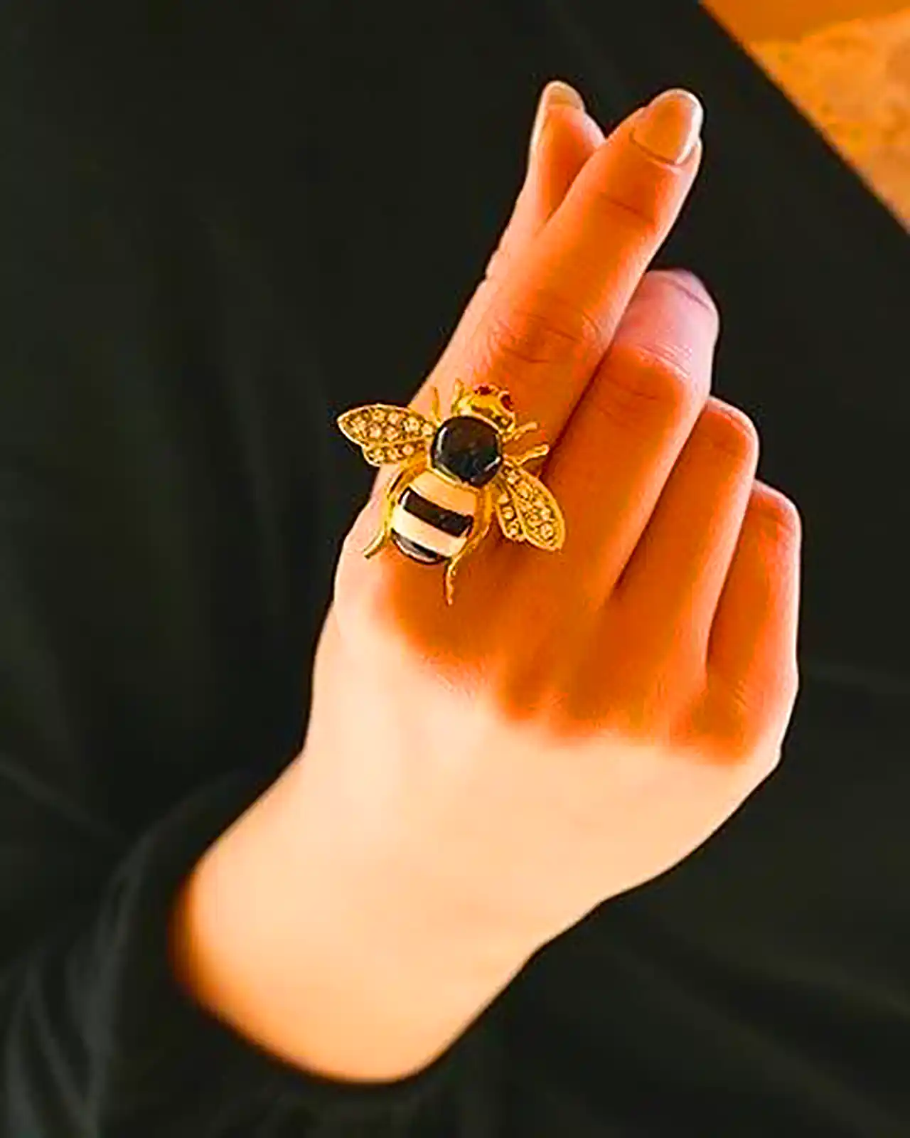 انگشتر طرح حشرات
