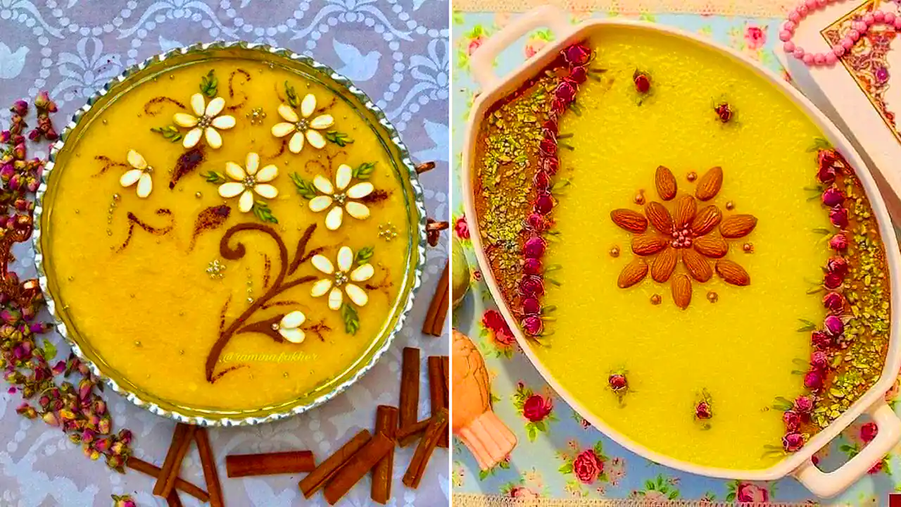 دیزاین شله زرد مجلسی