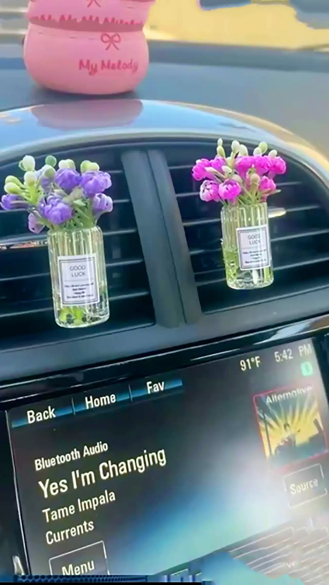 گلدان مینیمال دکوری ماشین