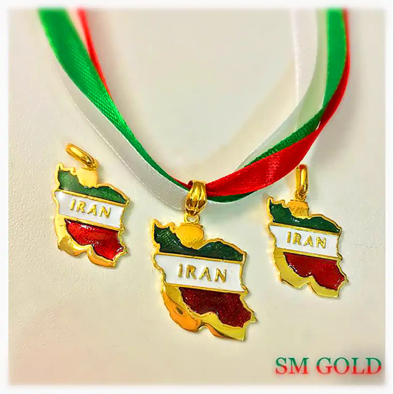 گردنبند شیک طرح ایران