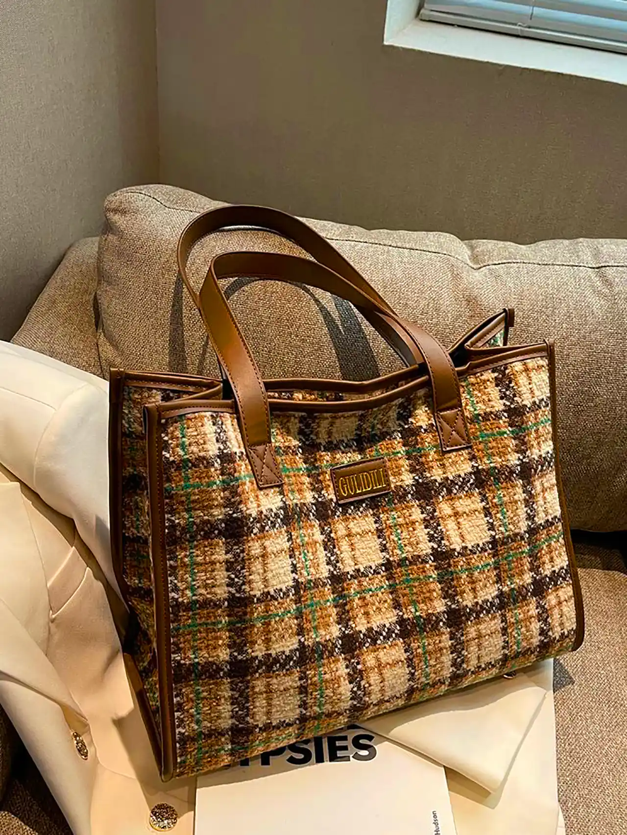 کیف بزرگ چارخونه 