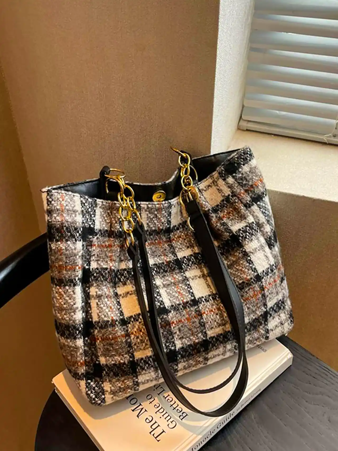 کیف بزرگ چارخونه 