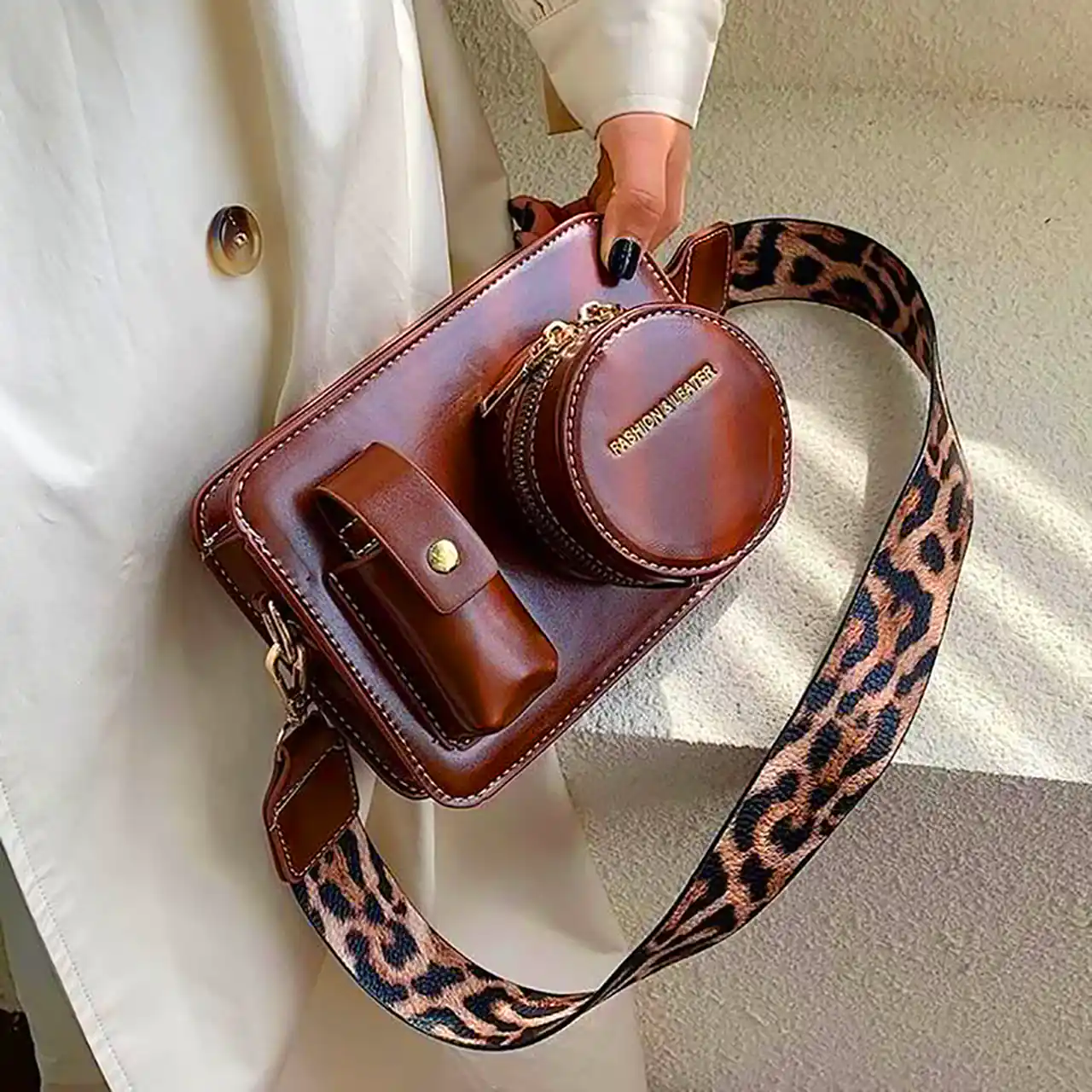 کیف شیک قهوه ای 