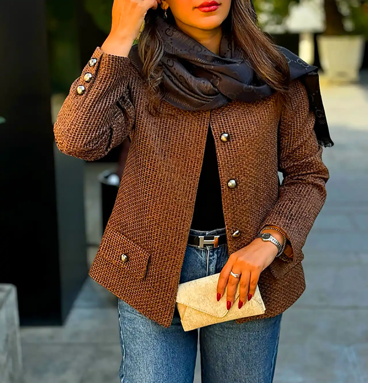مانتو کتی بادوام پاییزی