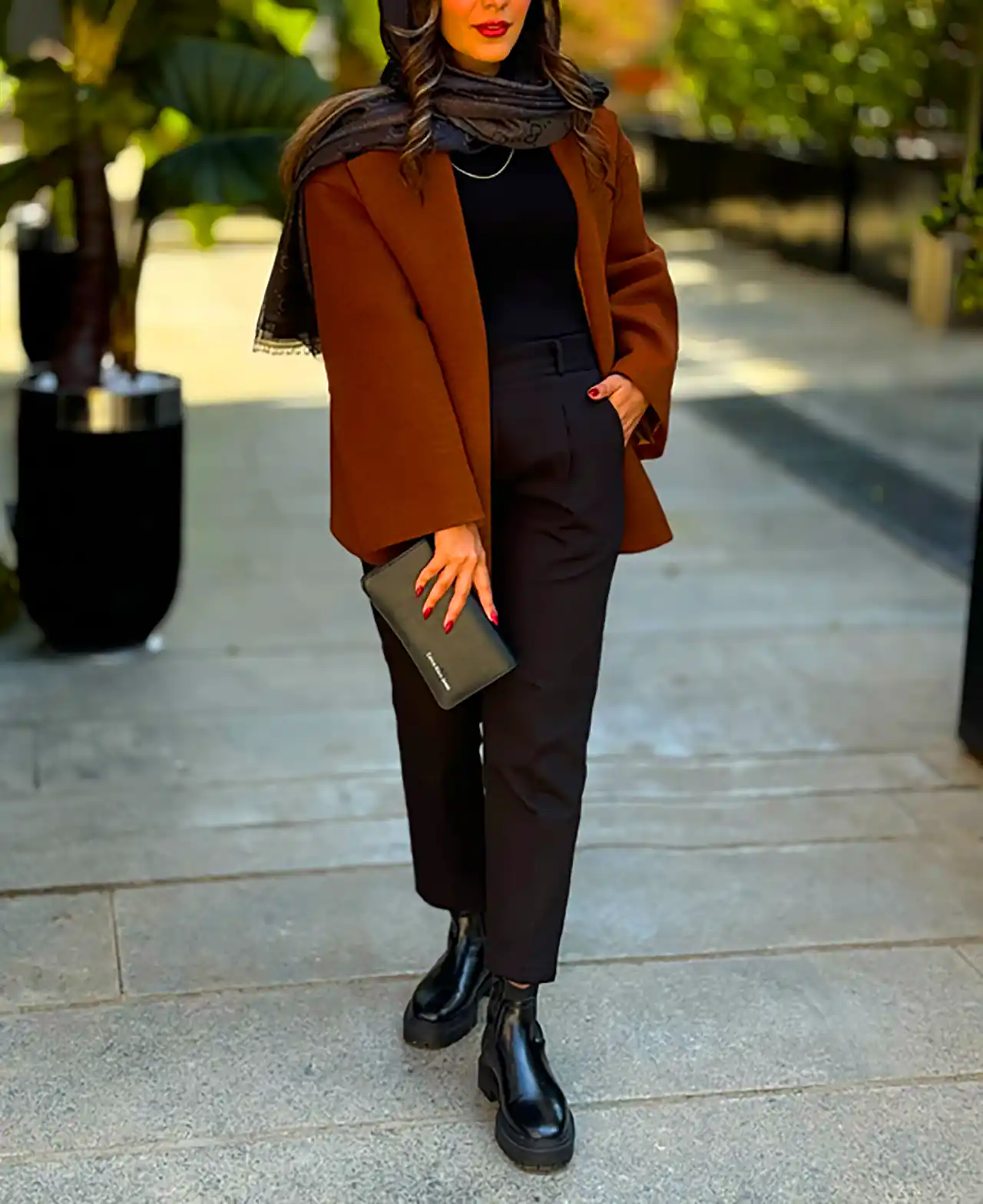 مانتو کتی بادوام پاییزی